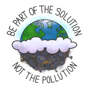 Leadership Fauquier Pollution Logo, Be Part of the Solution - NOT the Pollution